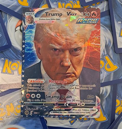 donald trump pokemon card
